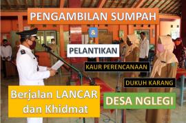 PENGAMBILAN SUMPAH PERANGKAT DESA NGLEGI BERJALAN LANCAR DAN KHIDMAT